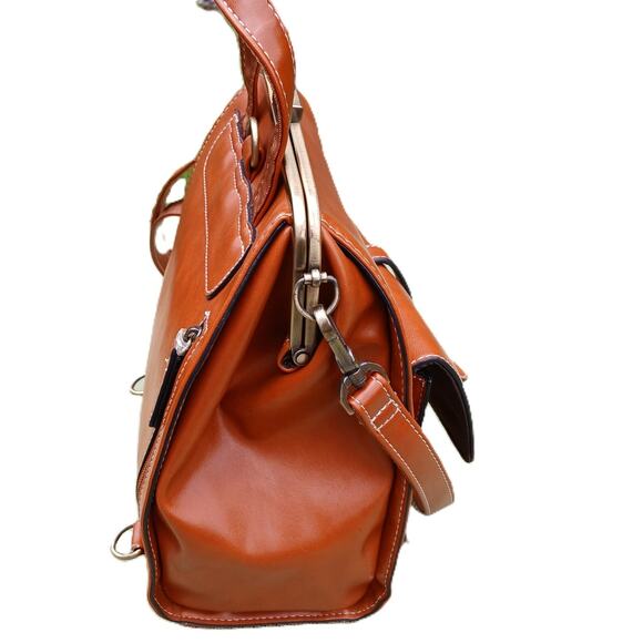 ECOSUSI Backpack Purse Vegan Leather Bag Convertible to Crossbody - Picture 5 of 7